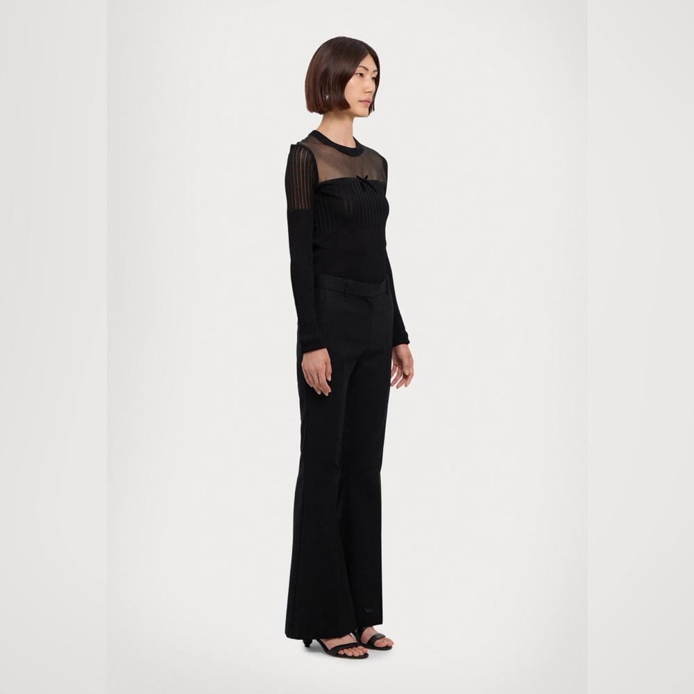 THE KOOPLES PANTALON COSTUM - TROUSERS - BLACK NWT